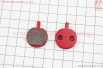 Тормозные колодки Disk-brake (Hayes MX2,3, Sole, Artec ADC-01, JAK-5, Bolids Boli-BB2), красные YL-1025