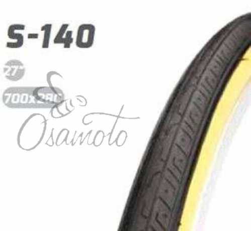 Велосипедная шина 27 * 1 1/8 (S-140 REF) (Delitire) LTK