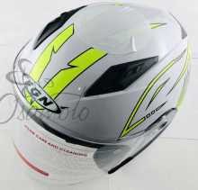 Шолом відкритий (mod:FX-515) (size:L,білий) FGN Заводской стандарт OEM
