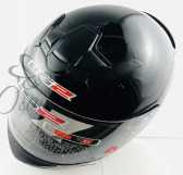 Шлем интеграл (size:XL, черный глянец) LS-2