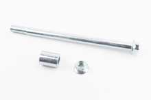 Вісь заднього колеса d15mm; L230mm + втулка, гайка Заводской стандарт OEM