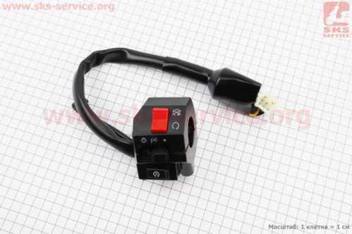 Loncin LX250GY-3 Блок кнопок на руле правый
