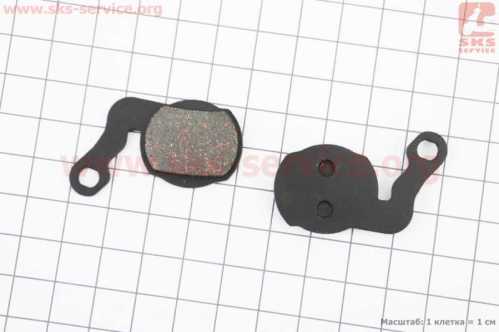 Тормозные колодки Disk-brake (Magura Lousise 2007,2008), чёрные YL-1038