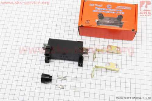 Катушка для микропроцессорного зажигания 135.3705М 6-12V Планета, с креплением