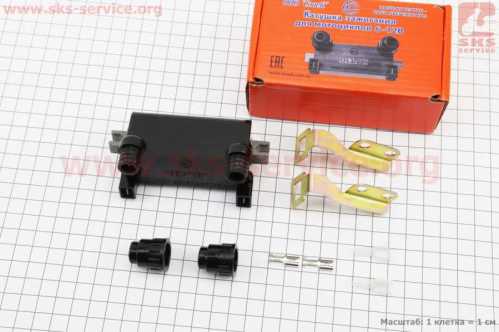 Катушка для микропроцессорного зажигания 135.3705М 6-12V Юпитер, с креплением