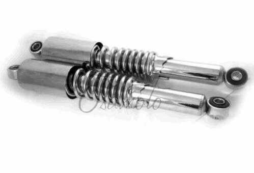 Амортизаторы (пара) Delta 340mm, регулируемые (хром, длинный стакан) (TM) EVO