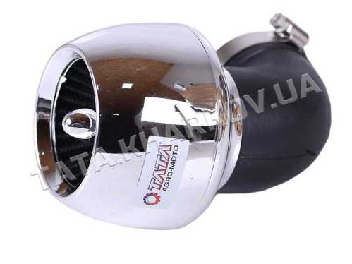 Фильтр нулевой "Turbo" хром. d45 мм 90° - АМ