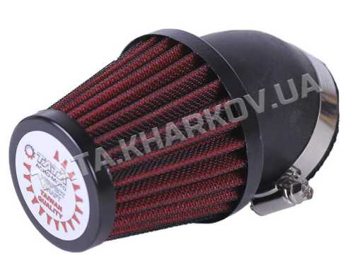 Фильтр нулевой конусный красный d28/33/48 мм 45° - АМ