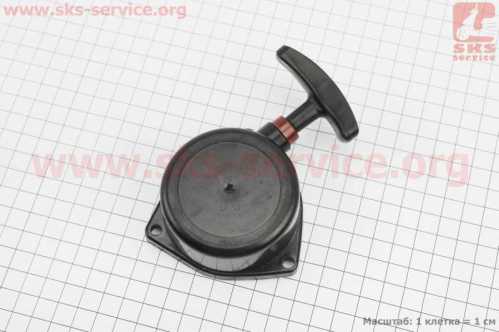 Стартер 3отв. 66,5х66,5mm "Бабочка - 2 зацепа" 328F