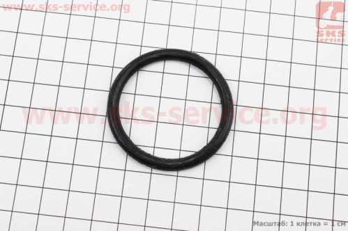 Прокладка колена глушителя, d-40x4mm, (резина)