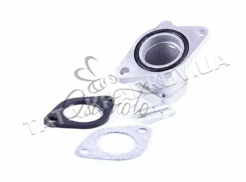 Патрубок карбюратора (коллектор) 4T CB/CG 125/150 (кривой) AMG