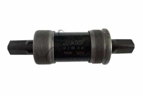 Каретка велосипедная неразборная (квадрат) (L-127.5mm) (B910) (Neco) KL