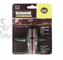 Колодки тормозные велосипедные (ободные, V-brake) (ABS-02V) (BARADINE) KL Заводской стандарт OEM