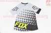 Футболка (Джерси) мужская M-(Polyester 100%), короткие рукава, свободный крой, серо-чёрная, НЕ оригинал
