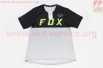 Футболка (Джерси) мужская L-(Polyester 80% / Spandex 20%), короткие рукава, свободный крой, чёрно-серая, НЕ оригинал
