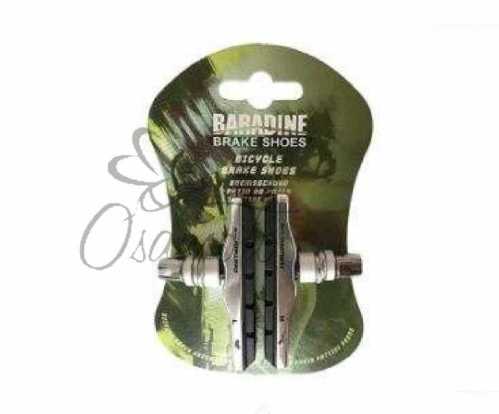 Колодки тормозные велосипедные (ободные, V-brake) Baradine 945VС KL