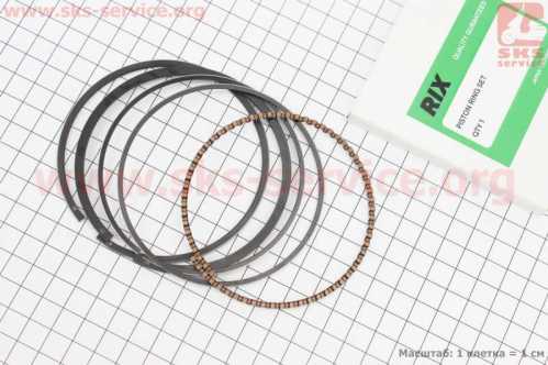 Кольца поршневые 188F 88mm +0,25 ( изготовлены по технологии HONDA)