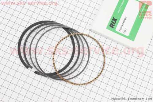 Кольца поршневые 188F 88mm +0,50 ( изготовлены по технологии HONDA)
