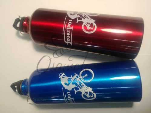 Велосипедная фляга (алюминиевая) (750ml) (цвет в ассортименте) FM