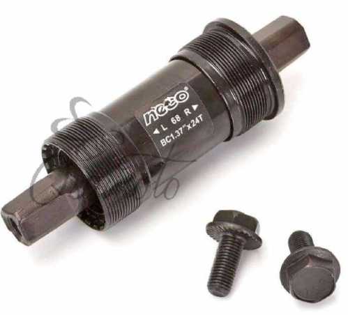 Каретка велосипедная неразборная (квадрат) (L-117.5mm) NECO FM