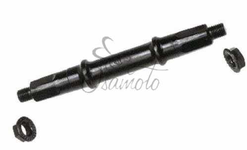 Ось каретки велосипедная (квадрат, под гайку) (L-125mm) FM
