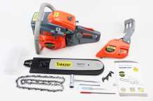 Бензопила TRESZER TRS7 52cc (3,8кВт. шина 16", ланцюг 325-1,5-64зв. квад. зуб) з підкачуванням, плавний пуск Заводской стандарт OEM