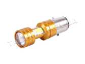 Лампа фары диодная 2 кристалла линза Н6 BA20D 12V 35/35W - LED - АМ