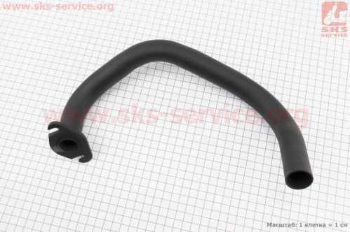 Колено глушителя Honda DIO AF18/24, тип 2
