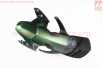 DOMINAR D-400cc пластик - крыло переднее ЧЕРНО-ЗЕЛЕНЫЙ "52JF1355"
