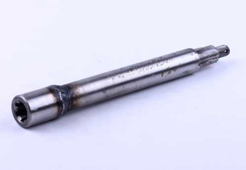 Вал трансмісії лівої L-210 mm (під шліци) KRE 1100 AMG