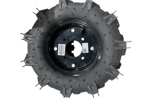 Колесо 4,00-8 ТТ м/б (в сборе) (под 4 болта, 4,85 кг) AMG