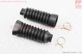 Гофра амортизатора переднего d=26/45mm; L=145mm к-кт 2шт, ЧЕРНЫЙ