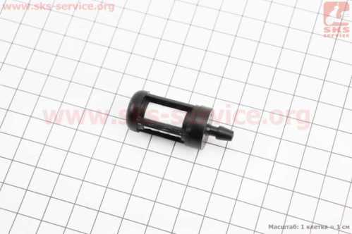 Фильтр топливный - элемент (сетка) d-5,5mm, D-17mm, L-42mm
