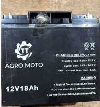 АКБ 12V 18А(175x87x155) AMG Заводской стандарт OEM