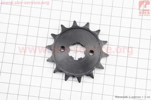Звезда передняя - 428H-14T BOXER BM/ВМX 150cc "JZ551004"