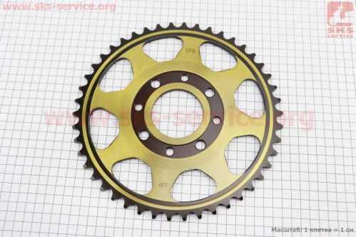 Звезда задняя 520-46T - d=58; 4отв.*90mm "каленая", PULSAR P-180cc