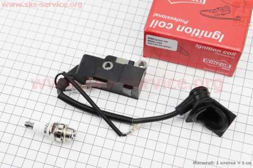 Катушка зажигания 4500/5200/5800 + свеча, "PRO SERIA"