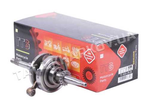 Коленвал + подшипники, к-т 2 шт.: 6204RS + 6004RS - 50CC4T - TTG