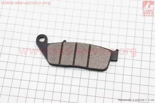 Loncin LX650DS/LX650-2A Тормозные колодки (дисковые) передние (одна сторона)