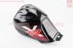 X-Road Light 200-250 Бак топливный, ЧЕРНЫЙ с красным рисунком