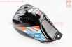 X-Road Light 200-250 Бак топливный, ЧЕРНЫЙ с оранжевым рисунком
