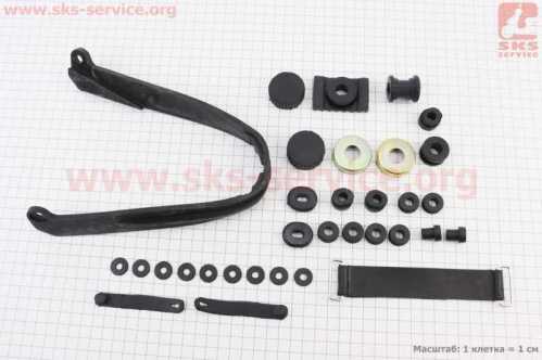 X-Road Light 200 Резиновые детали к-кт 32шт
