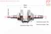 Коленвал под шлиц D-25mm в сборе 173F/177F Тип 1