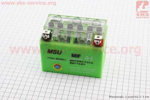 Аккумулятор 12V4Ah YTX4L-BS GEL (L113*W70*H85mm), от 12шт -4%