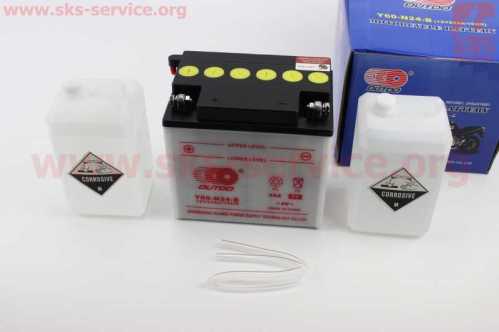 Аккумулятор 12V24Аh Y60-N24-B кислотный (L184*W124*H175mm)
