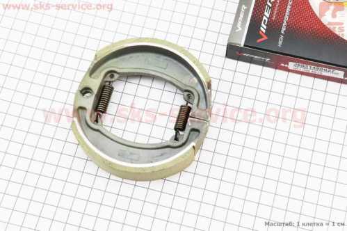 Тормозные колодки барабан Yamaha 3KJ, D=105mm