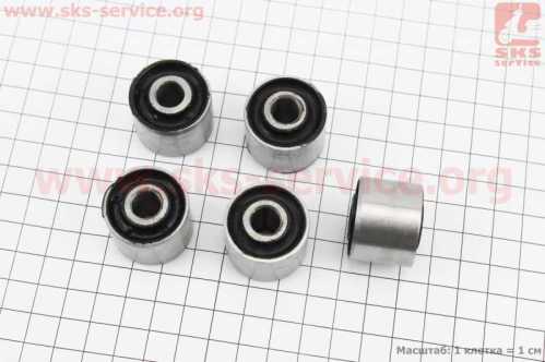 Viper - V200-F2/V250-F2 Сайлентблок ступицы задней (23*28*9) к-кт 5шт
