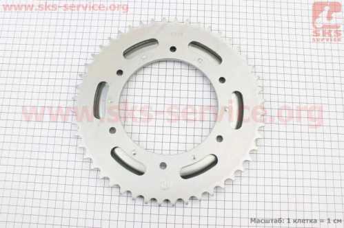 Звезда задняя 520-48T - d=125; 6отв.*153mm Loncin LX300GS/LX300GY-A