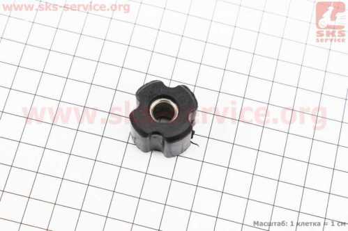 Втулка в трубу D-28mm, (d-8mm, D-25,5mm, H-20mm)