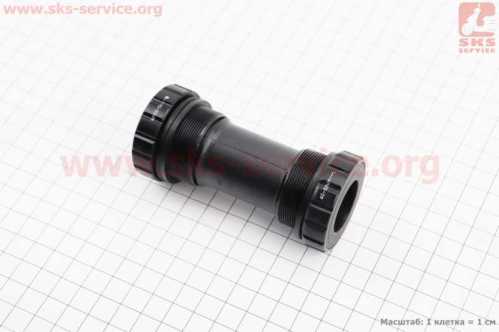 Каретка "Hollowtech II" MTB 68-73мм, под интегрированную ось 24мм, чёрная BB2495